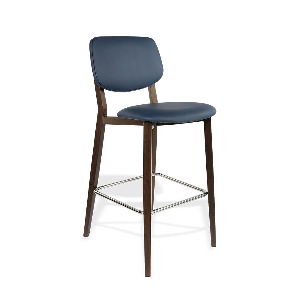 Durafurn Atlanta Barstool - Large Upholstered Backrest