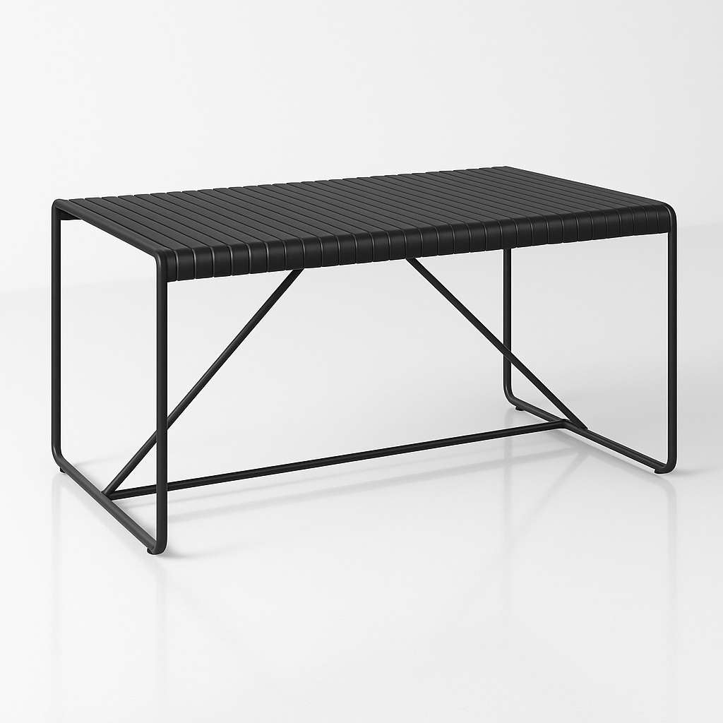 Bordeaux Table 140x80 - Black