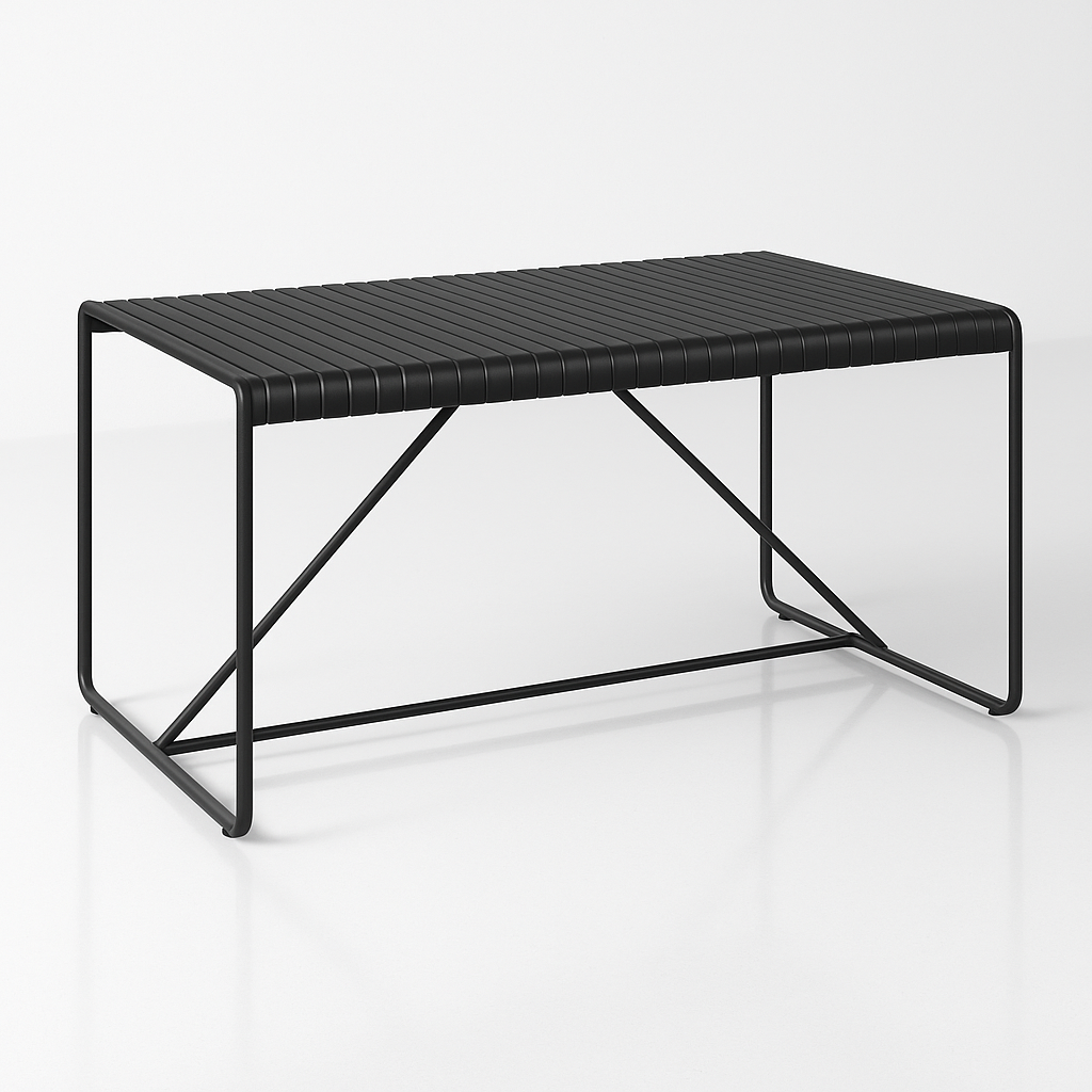 Bordeaux Table 140x80 - Black