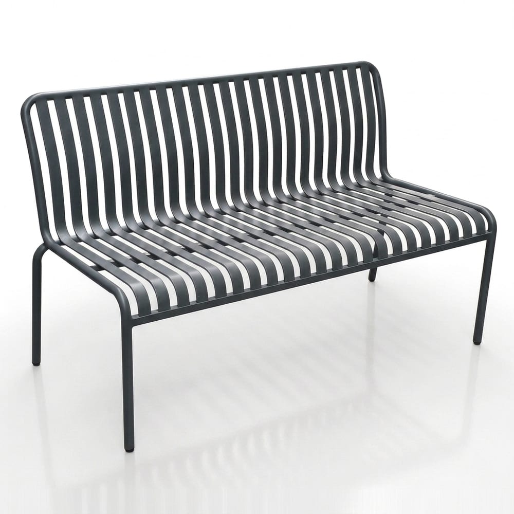 Durafurn Bordeaux Bench with Backrest 1800mm