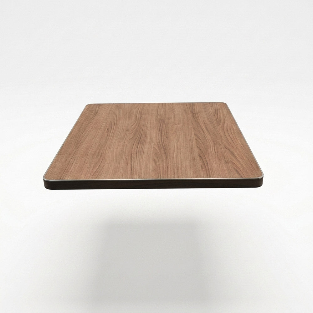 Aluminium Edged Walnut HPL Tabletop
