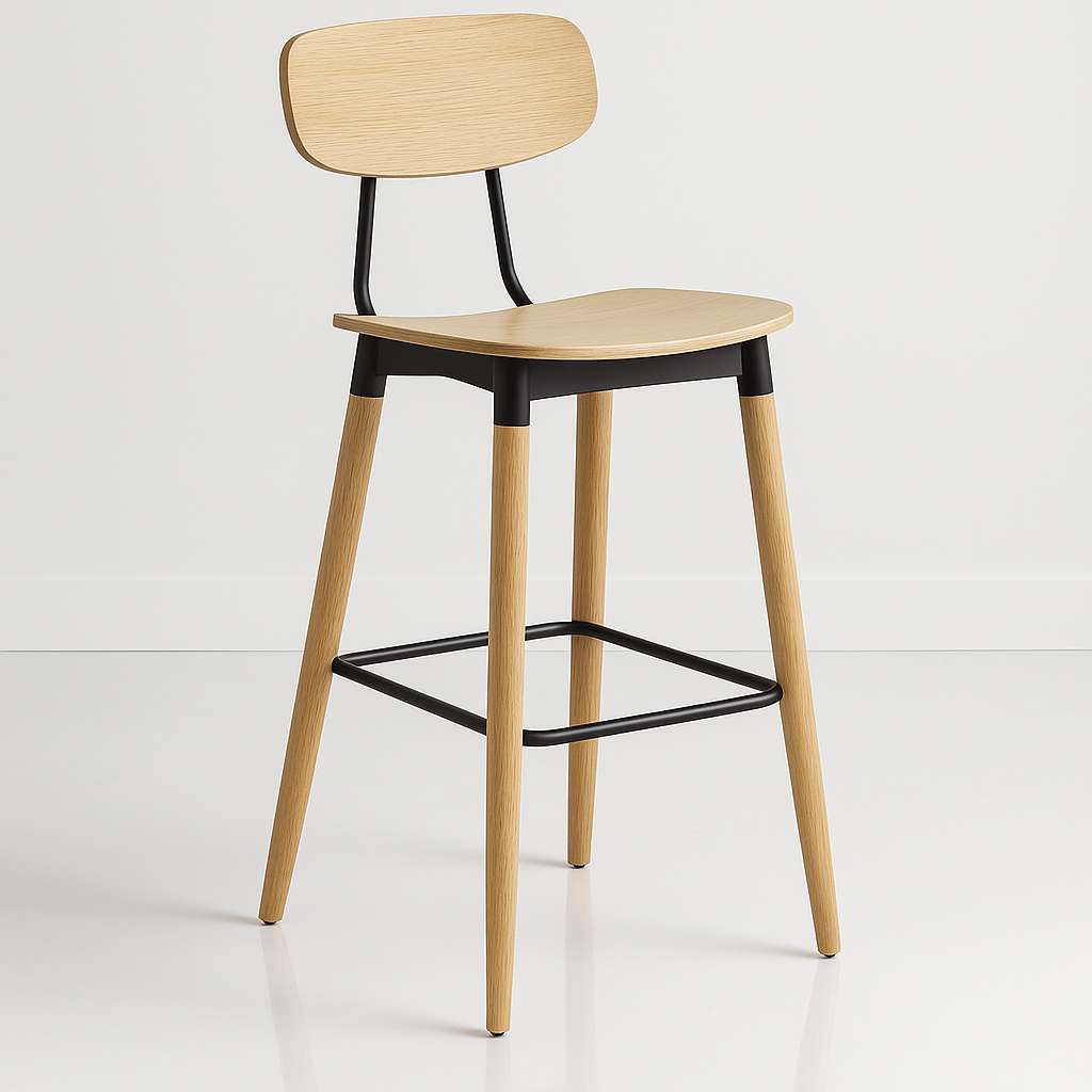 Durafurn Austin Barstool - Ply Seat