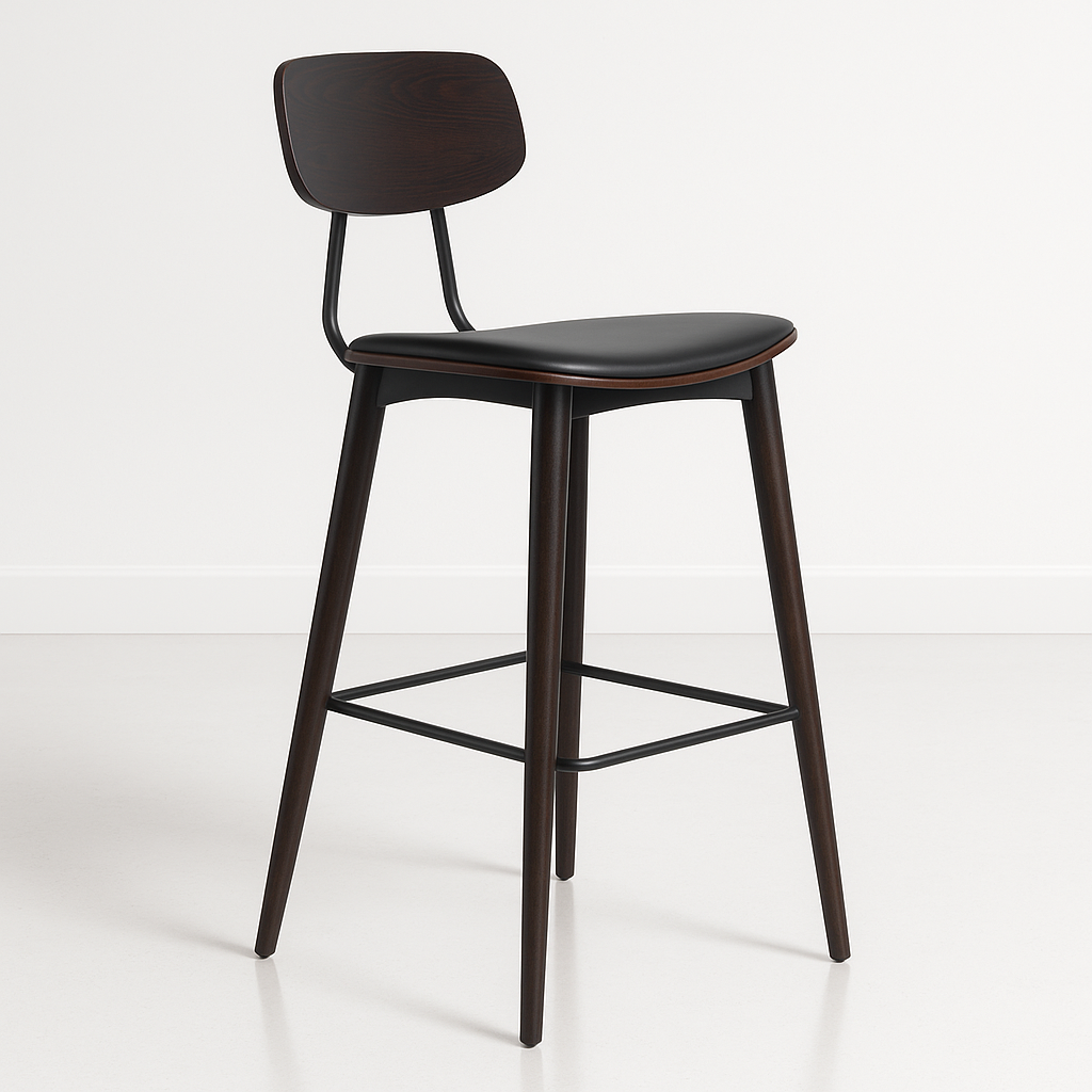 Durafurn Austin Barstool - Vinyl Seat