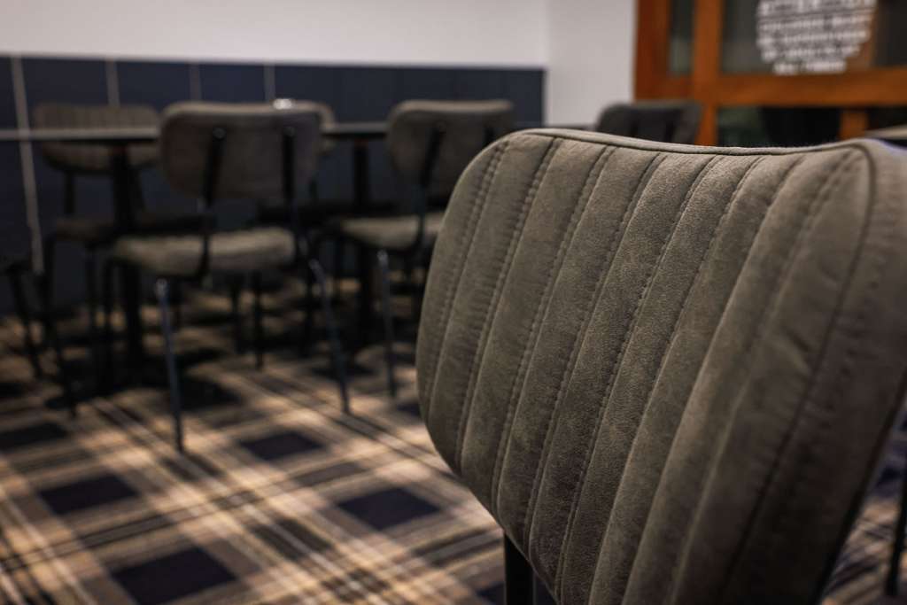 Durafurn Tiramisu Chair - Black Frame / Upholstered