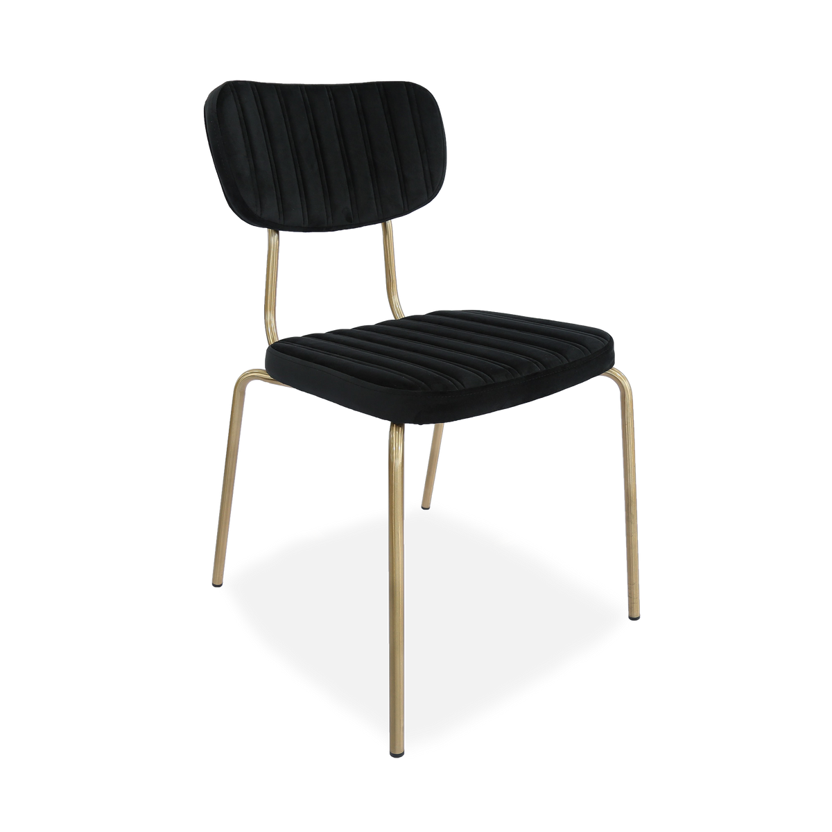 Durafurn Tiramisu Chair - Brass Frame / Upholstered