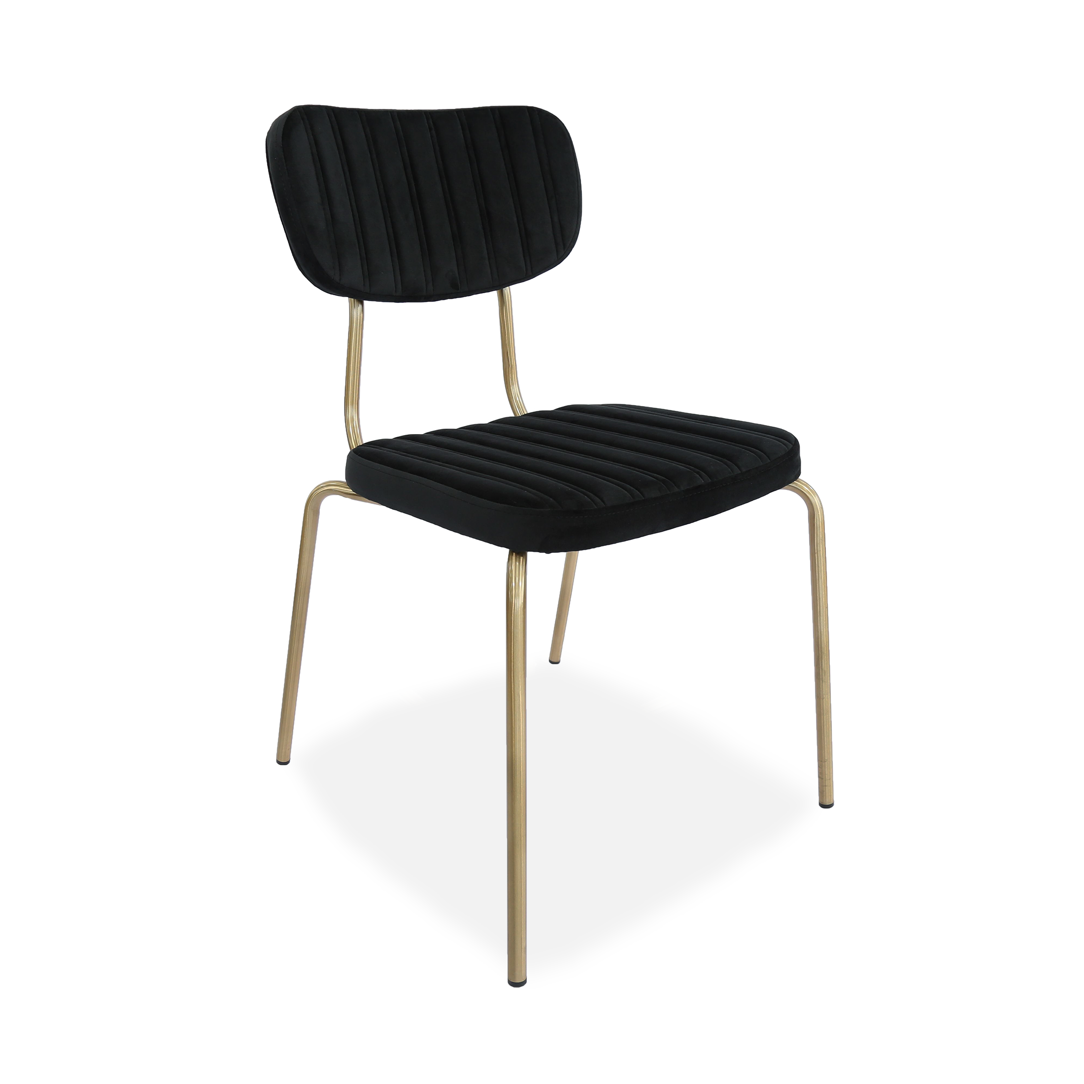 Durafurn Tiramisu Chair - Brass Frame / Upholstered