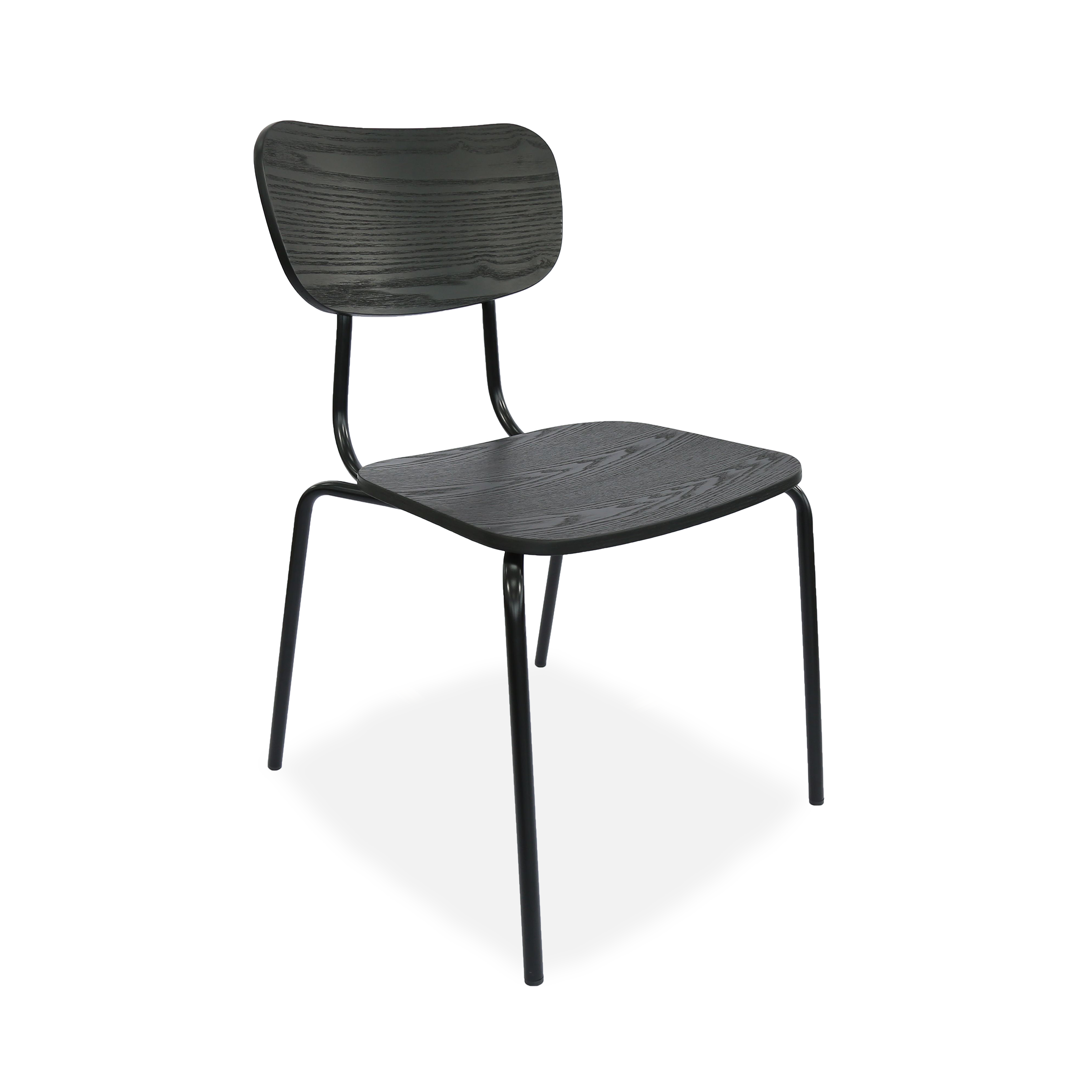 Durafurn Tiramisu Chair - Black Frame / Ply