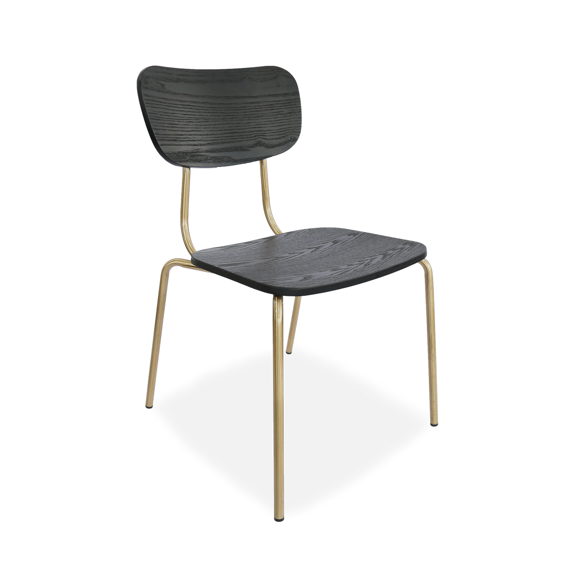 Durafurn Tiramisu Chair - Brass Frame / Ply