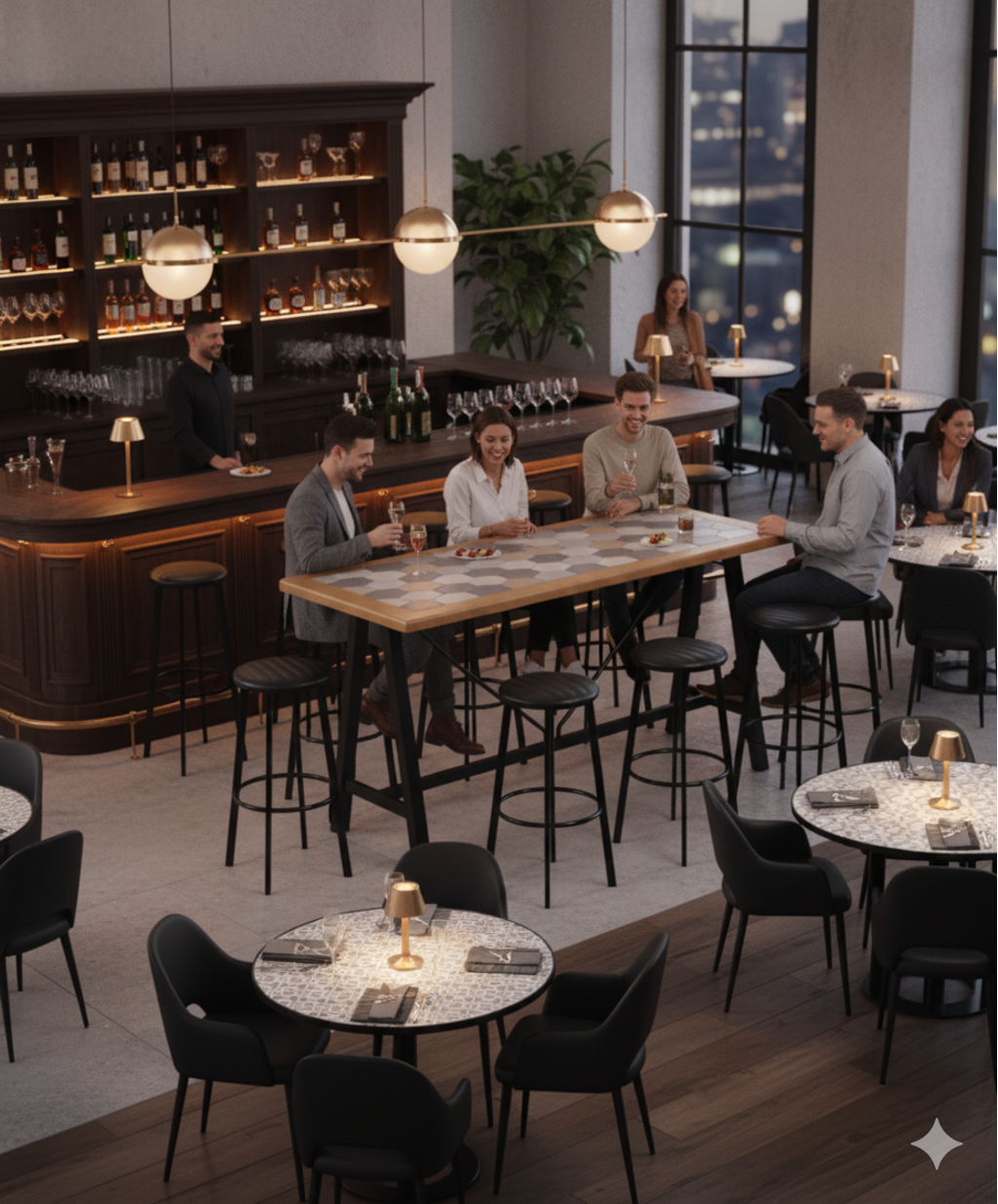 Durafurn A Frame - 1050mm Bar Height Frame