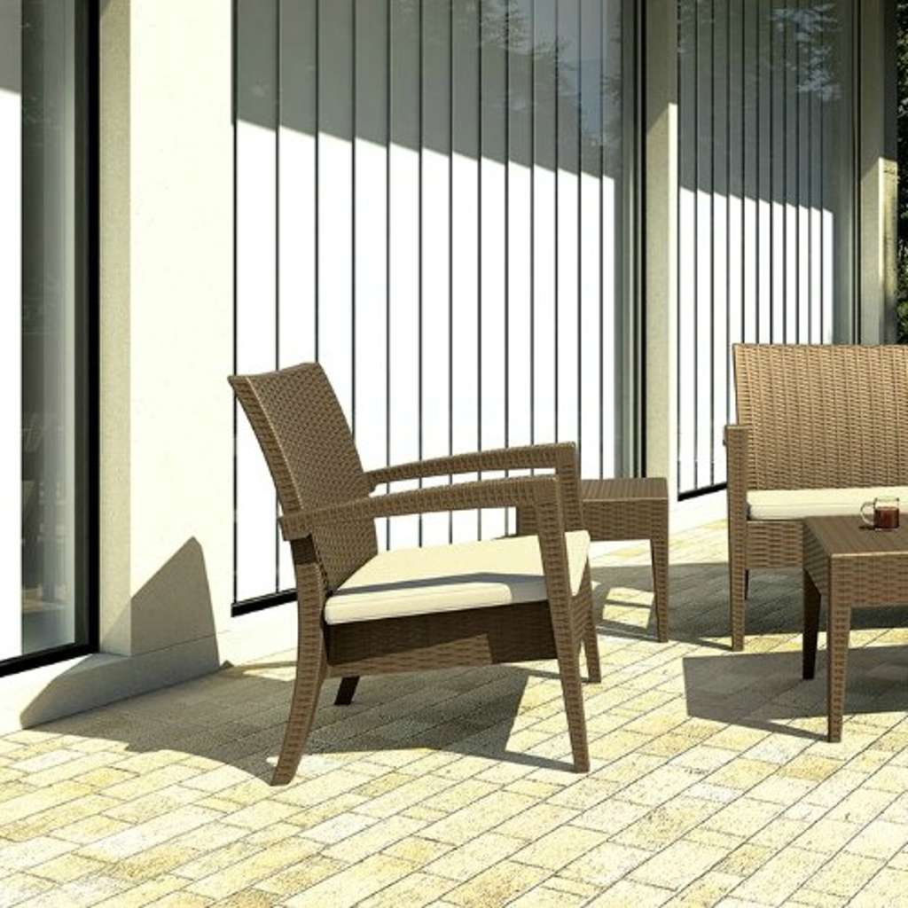 Siesta Miami (Tequila) Lounge Arm Chairs