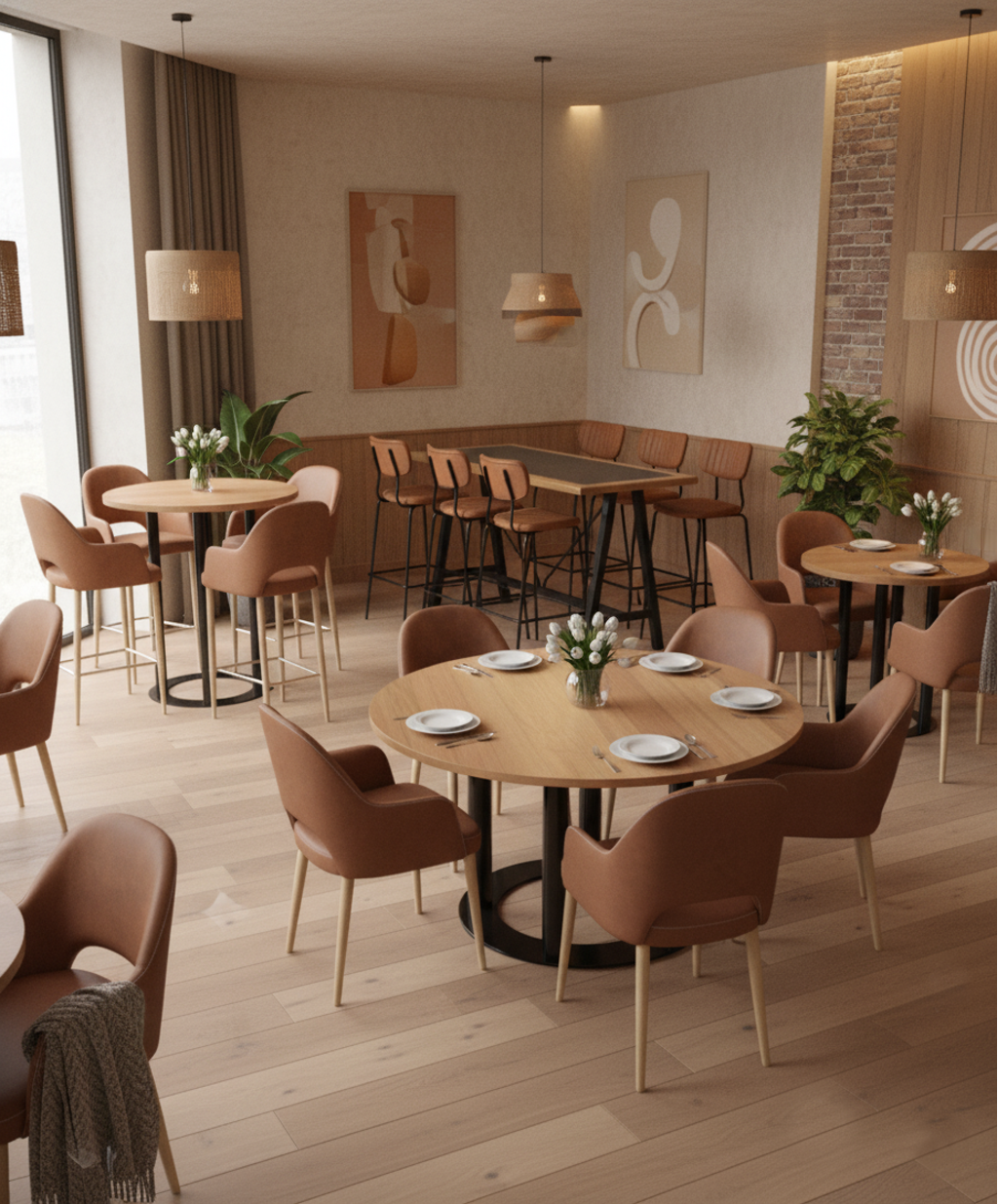 Durafurn Tiramisu Barstool