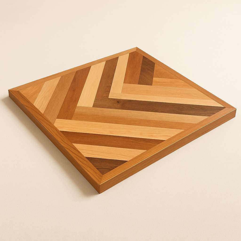 Herringbone Timber Table Top