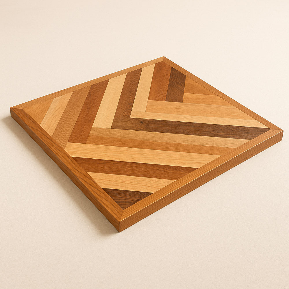 Herringbone Timber Table Top